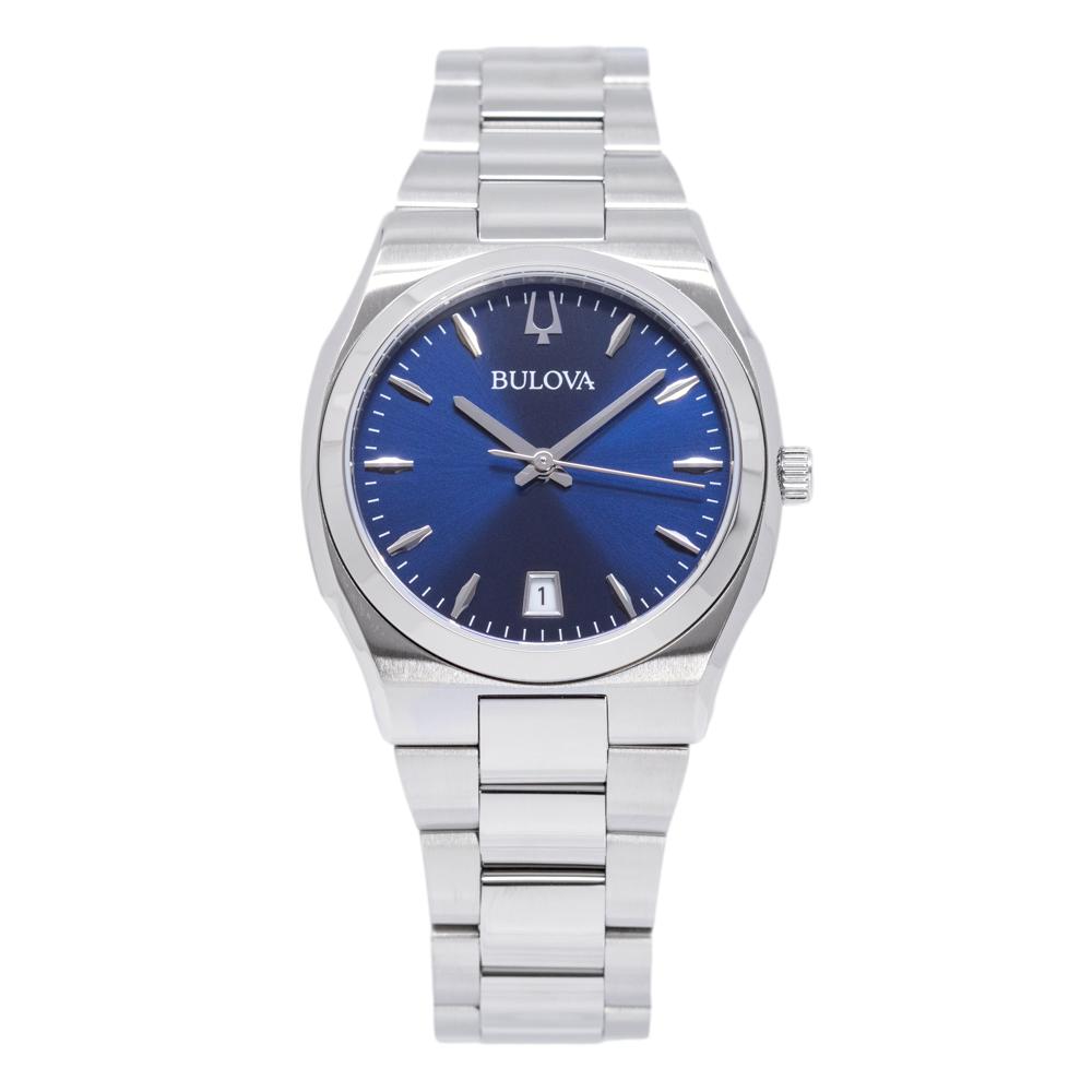 96M157-Bulova Ladies 96M157 Surveyor Blue Dial Watch