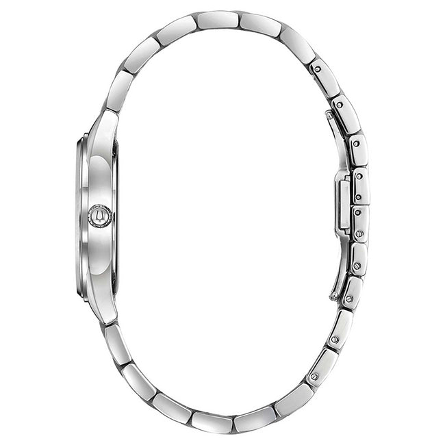 96P199-Bulova Ladies 96P199 Classic MOP Diamonds Dial Watch