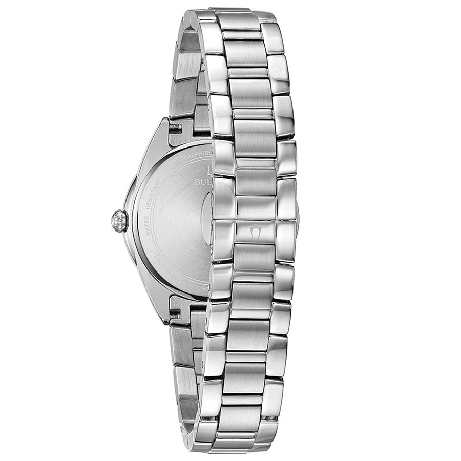 96P199-Bulova Ladies 96P199 Classic MOP Diamonds Dial Watch