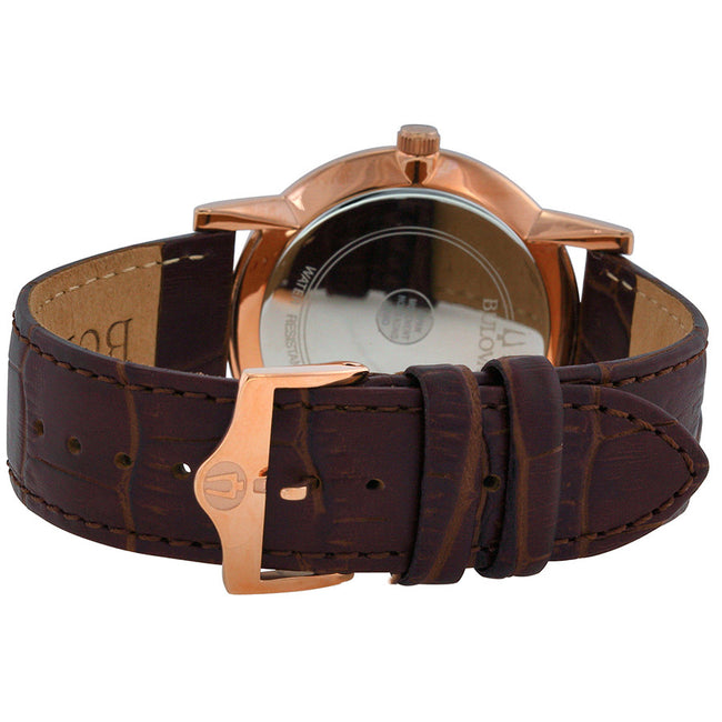 97A106-Bulova Men's 97A106 Classic White Dial Quartz