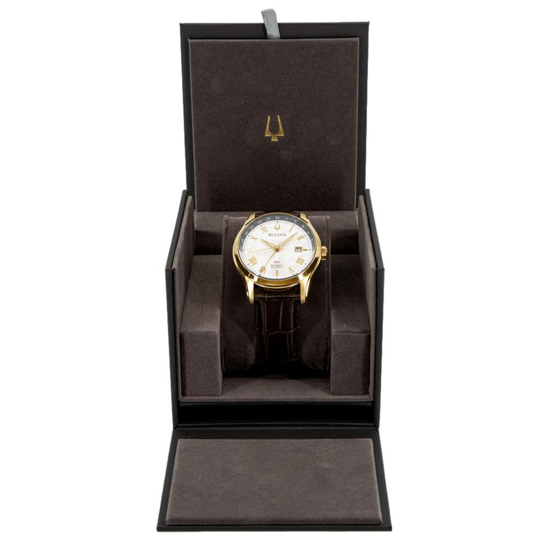 Bulova Men\'s 97B210 Wilton GMT Watch | Mechanische Uhren