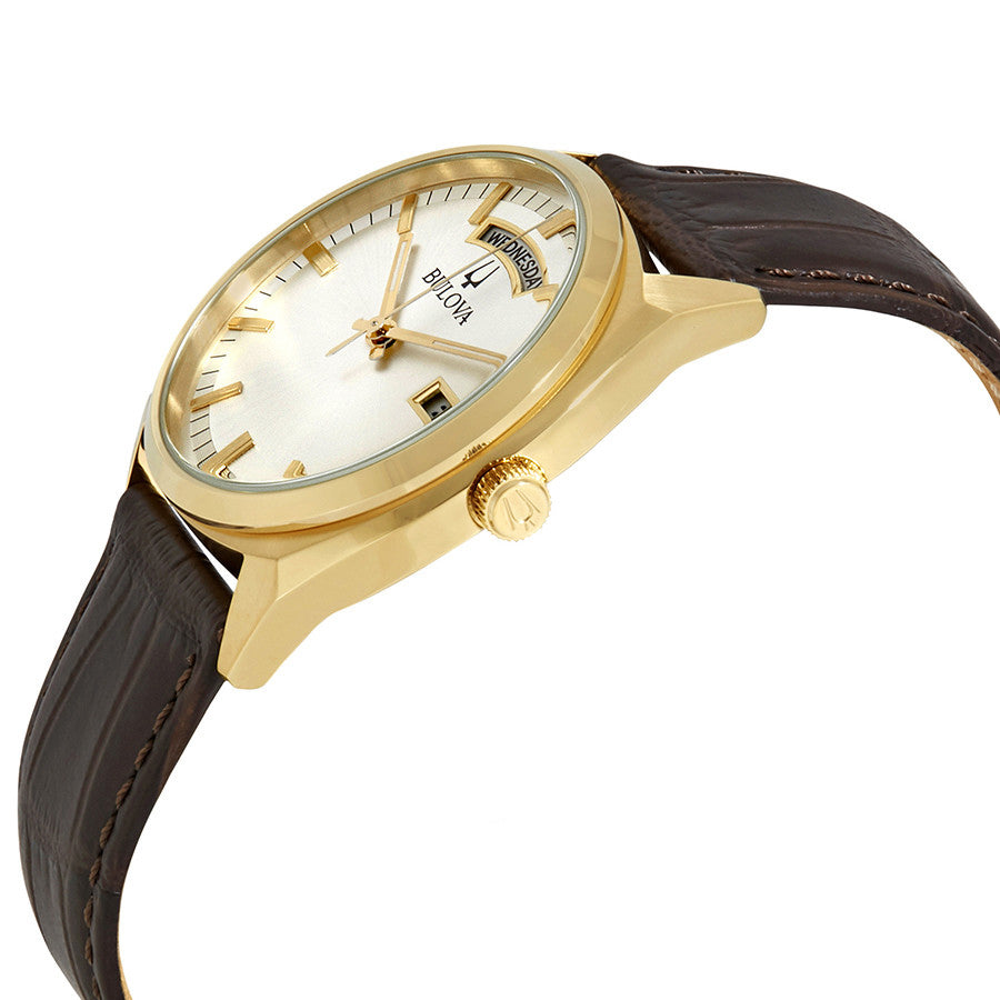 97C106-Bulova Men's 97C106 Silver Dial Watch