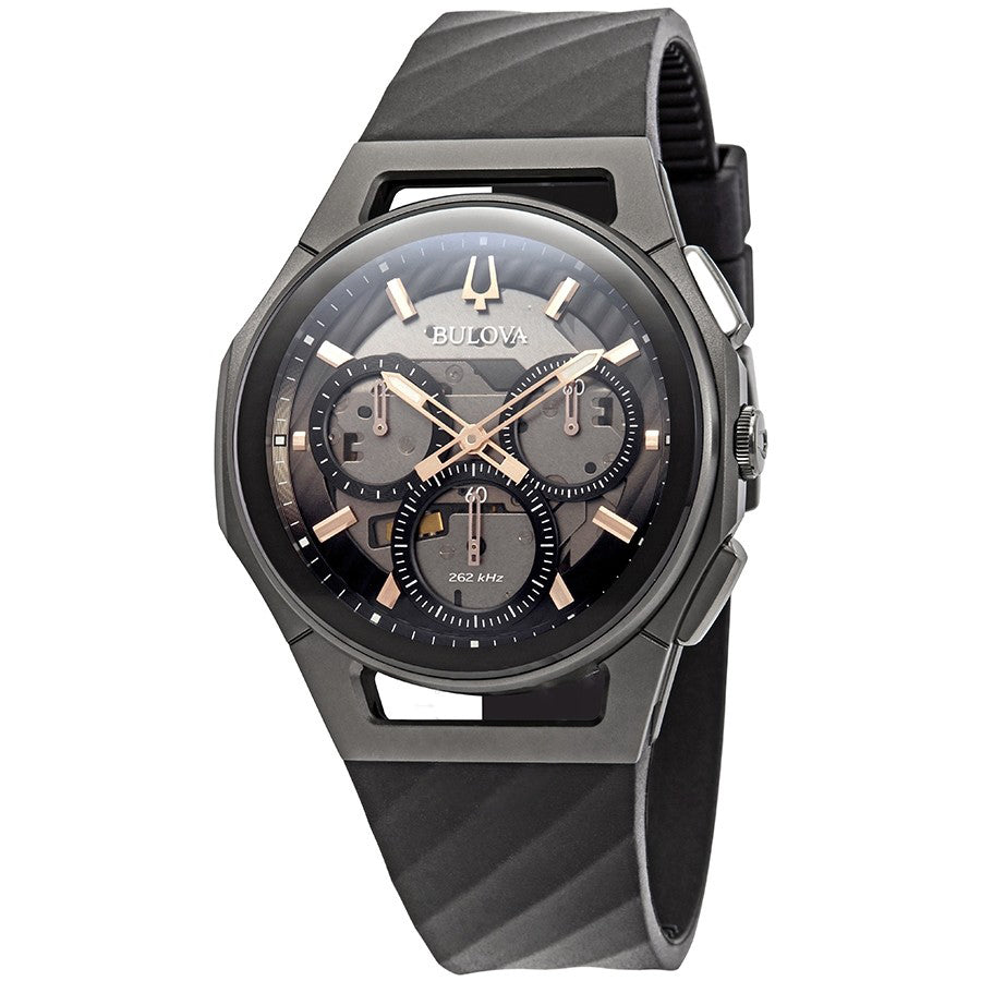 98A162-Bulova Men's 98A162 Curv Chronograph Watch