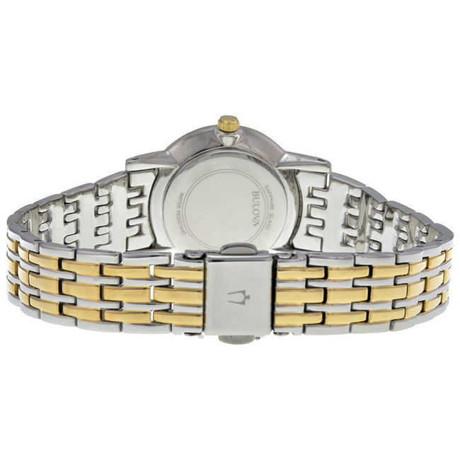 98P115-Bulova Ladies 98P115 Diamond Two Tone  Watch