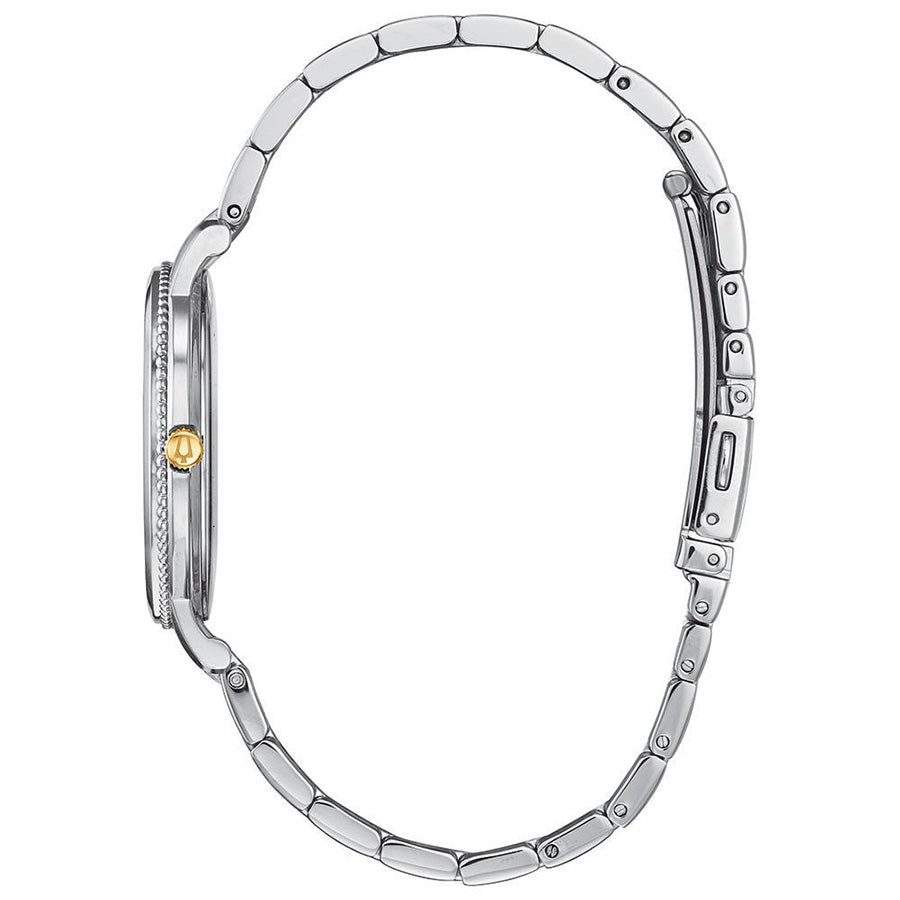 98R270-Bulova Ladies 98R270 MoP Dial with Diamonds Watch