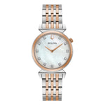98P192-Bulova Ladies 98P192 MoP Dial with Diamonds Watch