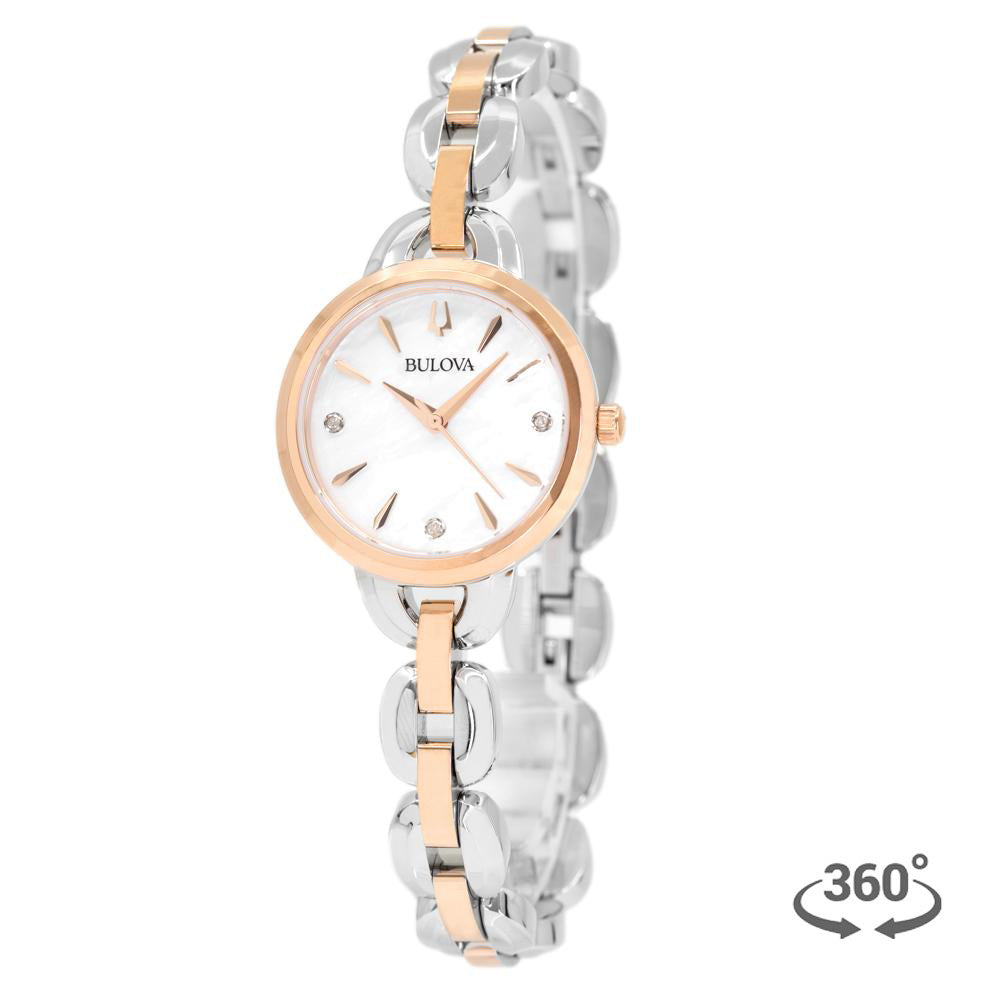 98P210-Bulova Ladies 98P210 Diamonds Collection Watch