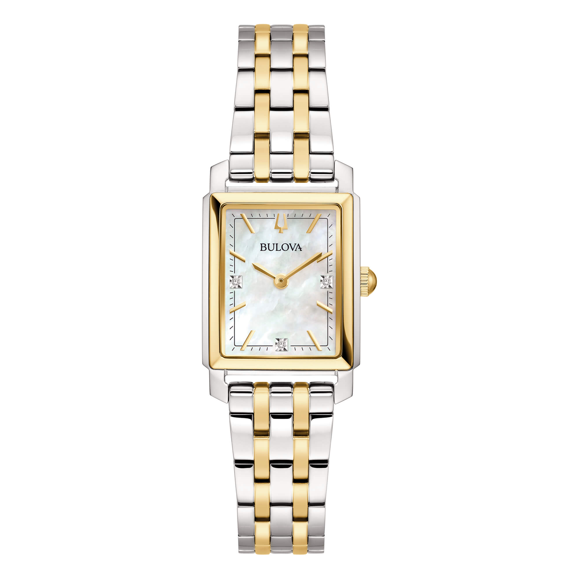 98P220-Bulova Ladies 98P220 Sutton Tank Quartz