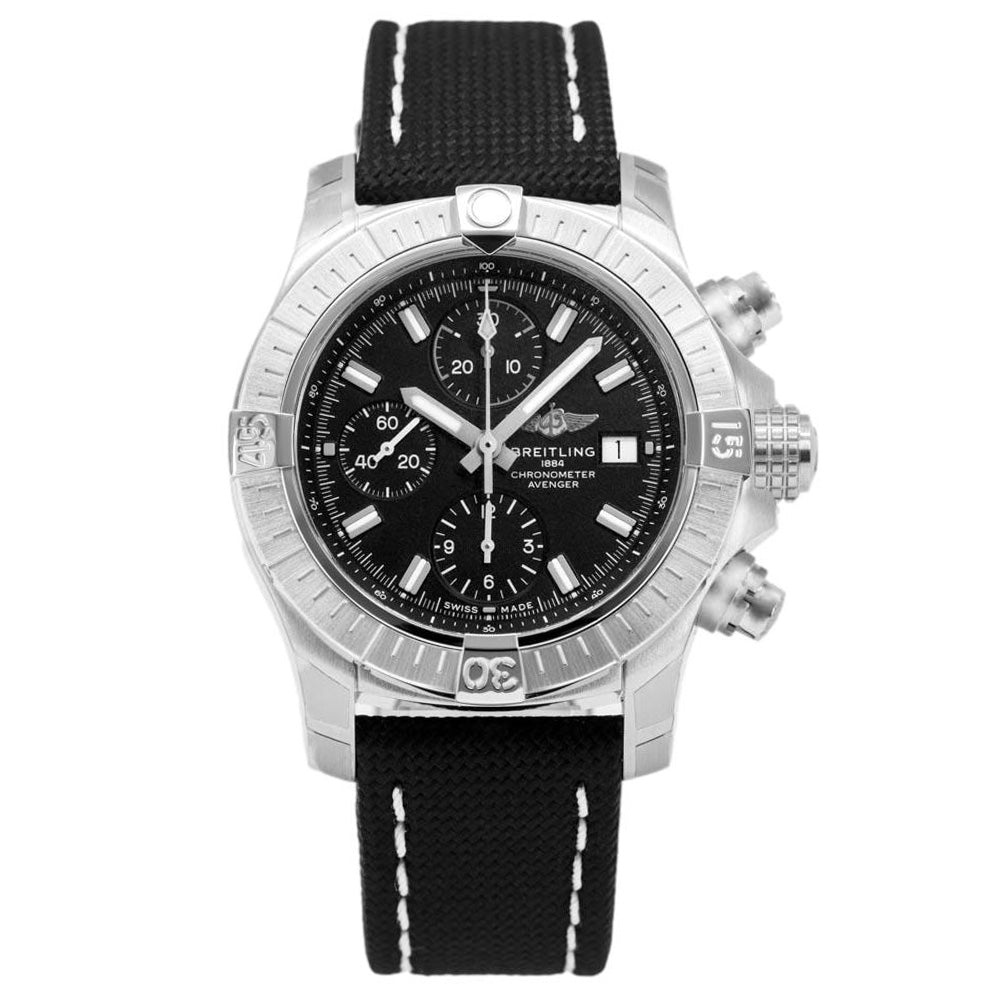 A13385101B1X1-Breitling A13385101B1X1 Avenger Chrono Black Dial Watch