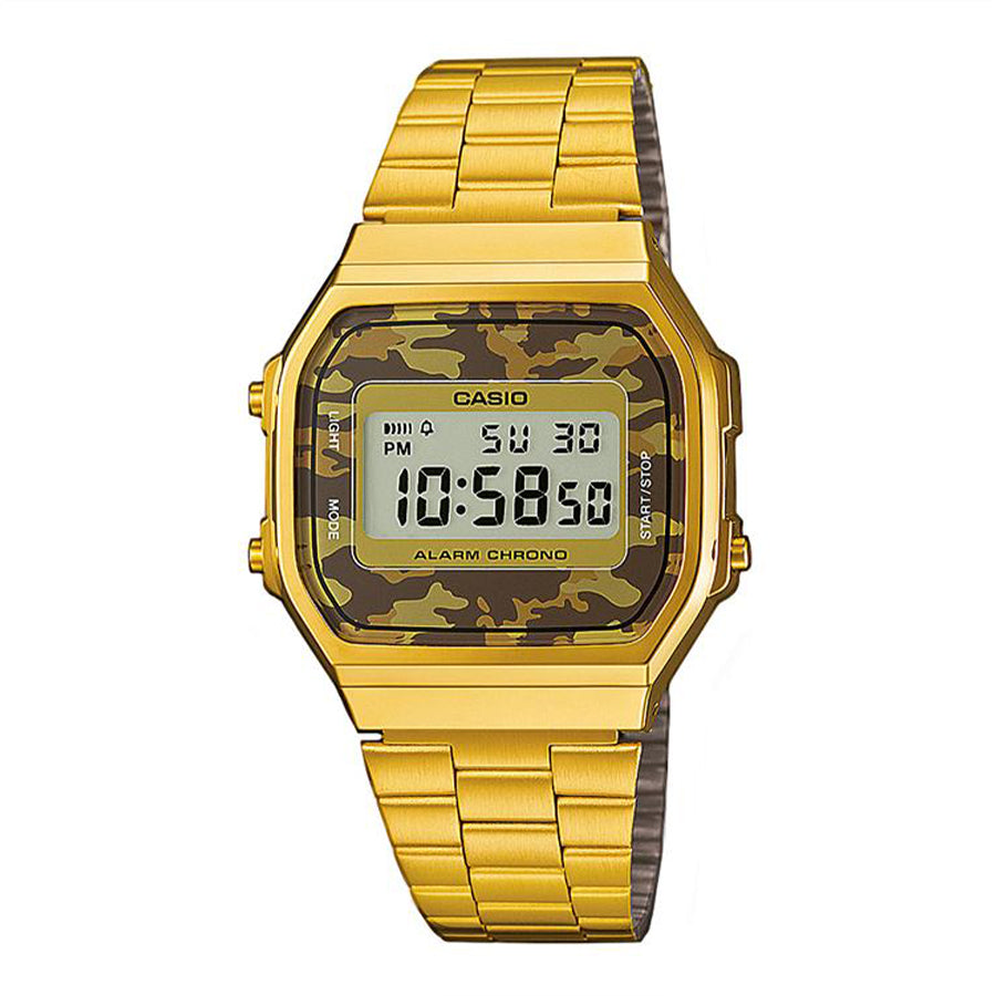 A168WEGC-5EF-Casio Men's A168WEGC-5EF Alarm Chrono Watch
