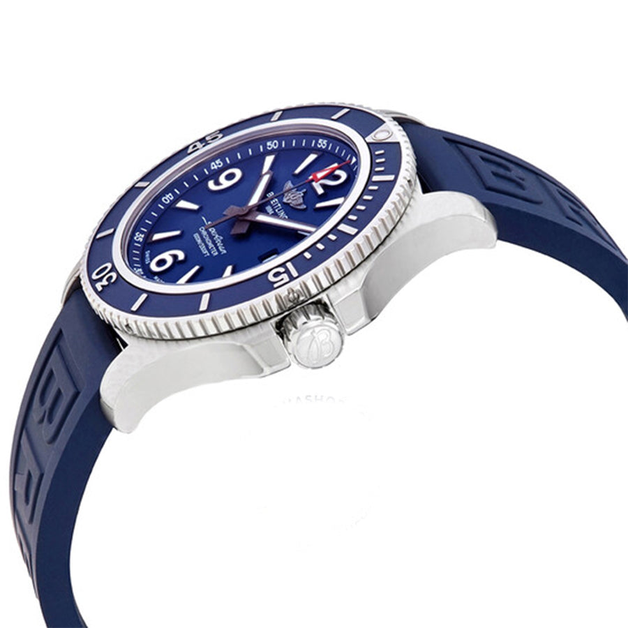 A17367D81C1S1-Breitling Men's A17367D81C1S1 Superocean Blue Dial Watch