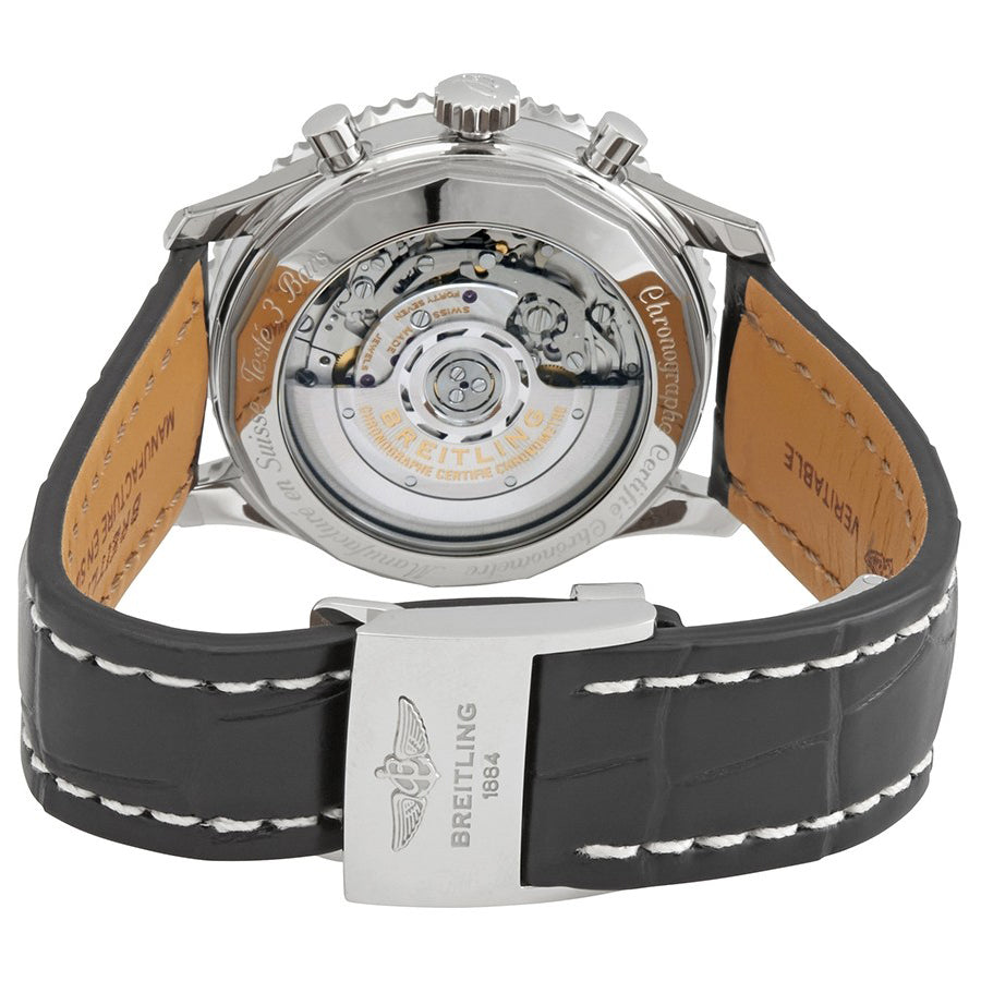 AB0121211C1P3-Breitling Men's AB0121211C1P3 Blue Dial Chrono Watch