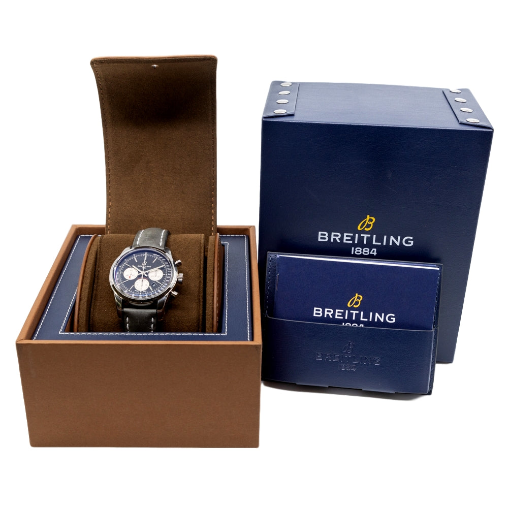 AB015212BF26435-Breitling Men's AB015212BF26435 Transocean Chrono Watch