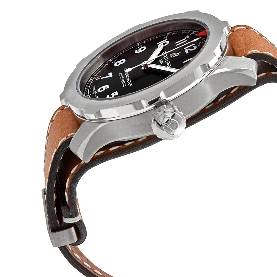 AB2040101B1X1-Breitling AB2040101B1X1 Navitimer Super 8 Black Dial Watch