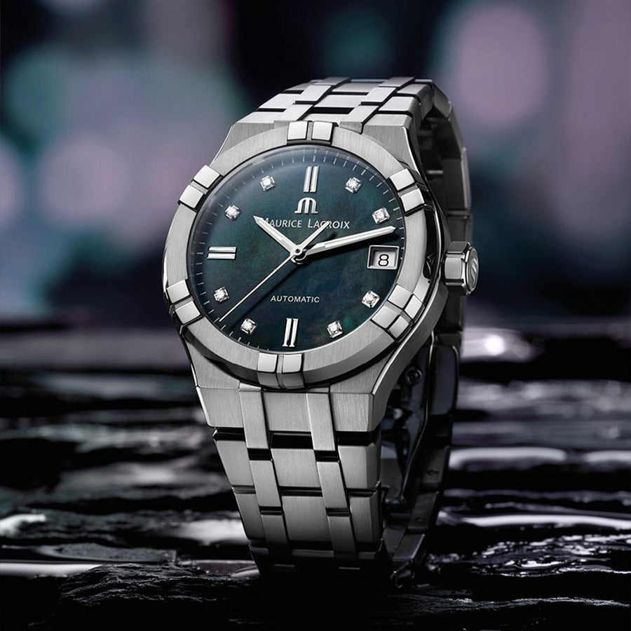 AI6006-SS002-370-1-Maurice Lacroix AI6006-SS002-370-1 Diamonds 35mm