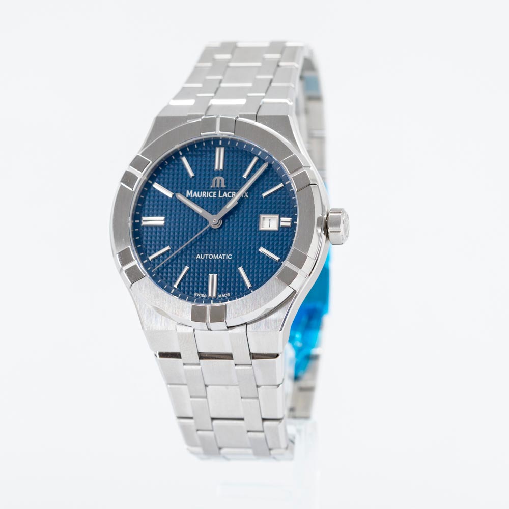 AI6008-SS002-430-1-Maurice Lacroix AI6008-SS002-430-1 Aikon Blue Dial Watch