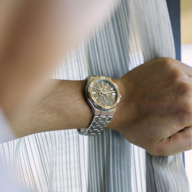 AI6028-SS002-030-1-Maurice Lacroix AI6028-SS002-030-1 Aikon Skeleton Dial Watch