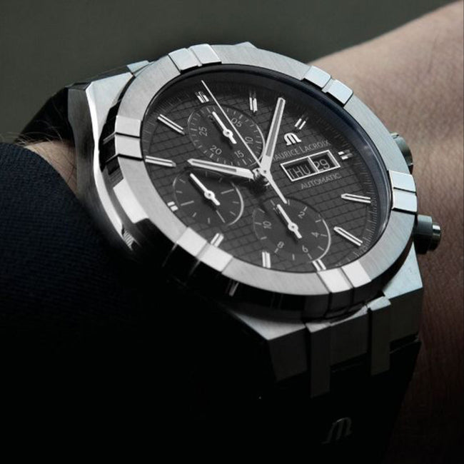 AI6038-SS001-330-1-Maurice Lacroix AI6038-SS001-330-1 Aikon Chronograph 44mm