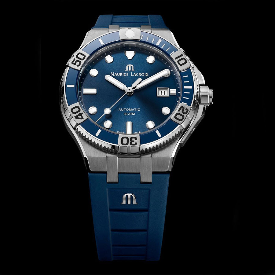 AI6058-SS001-430-1-Maurice Lacroix AI6058-SS001-430-1 Venturer Blue Dial Watch