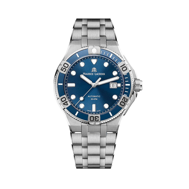 AI6058-SS002-430-1-Maurice Lacroix AI6058-SS002-430-1 Venturer Blue Dial Watch