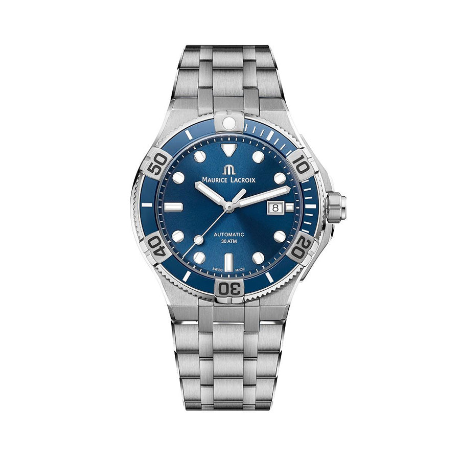 AI6058-SS002-430-1-Maurice Lacroix AI6058-SS002-430-1 Venturer Blue Dial Watch