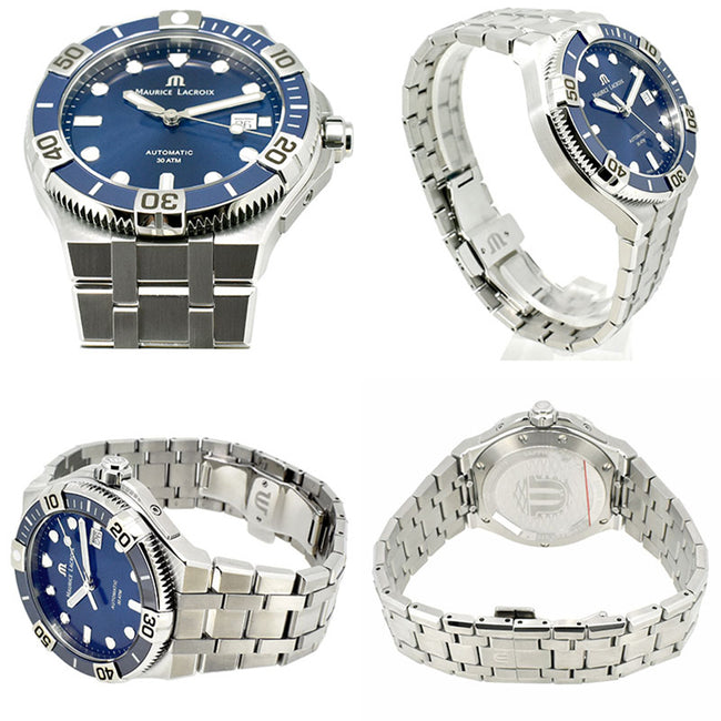 AI6058-SS002-430-1-Maurice Lacroix AI6058-SS002-430-1 Venturer Blue Dial Watch