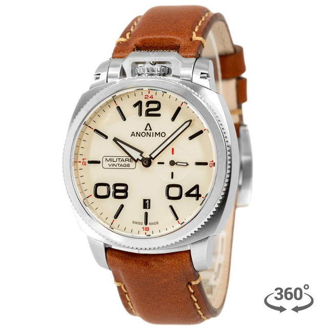 AM-1021.01.001.A02-Anonimo Men's AM-1021.01.001.A02 Nilitare Auto Watch