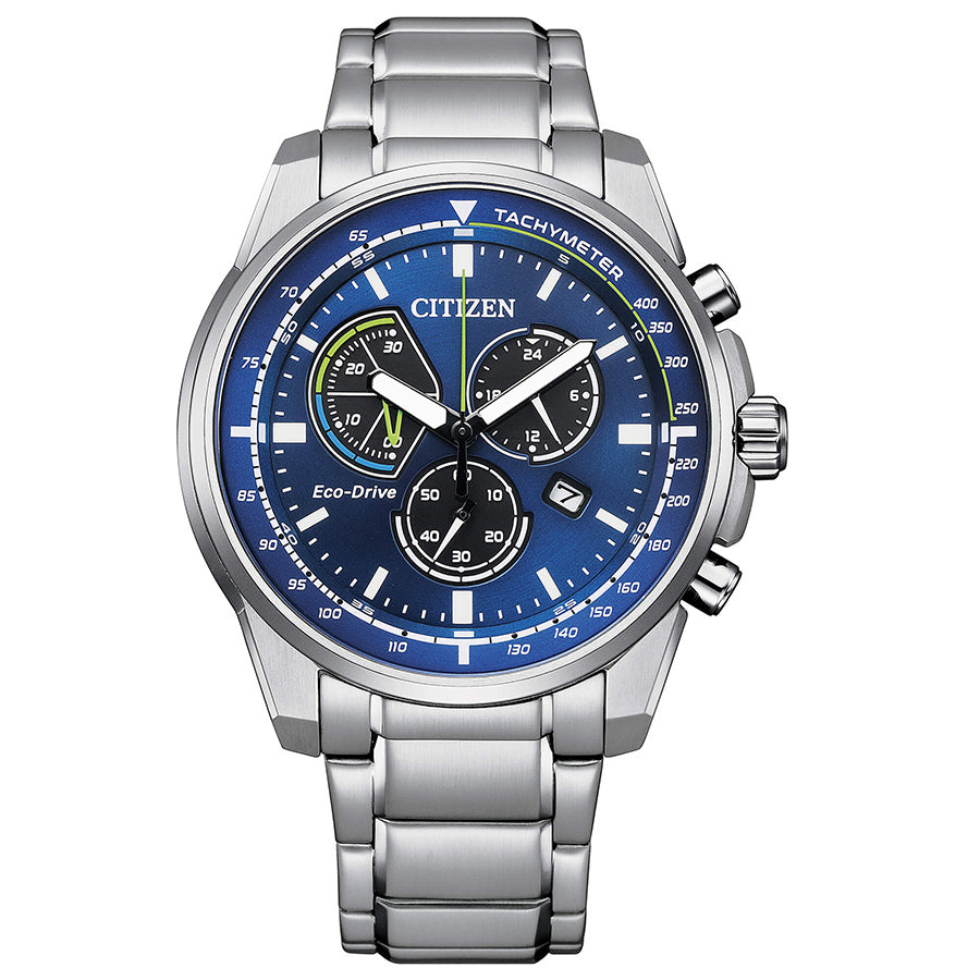 AT1190-87L-Citizen Men's AT1190-87L Chono Active Blue Dial Watch