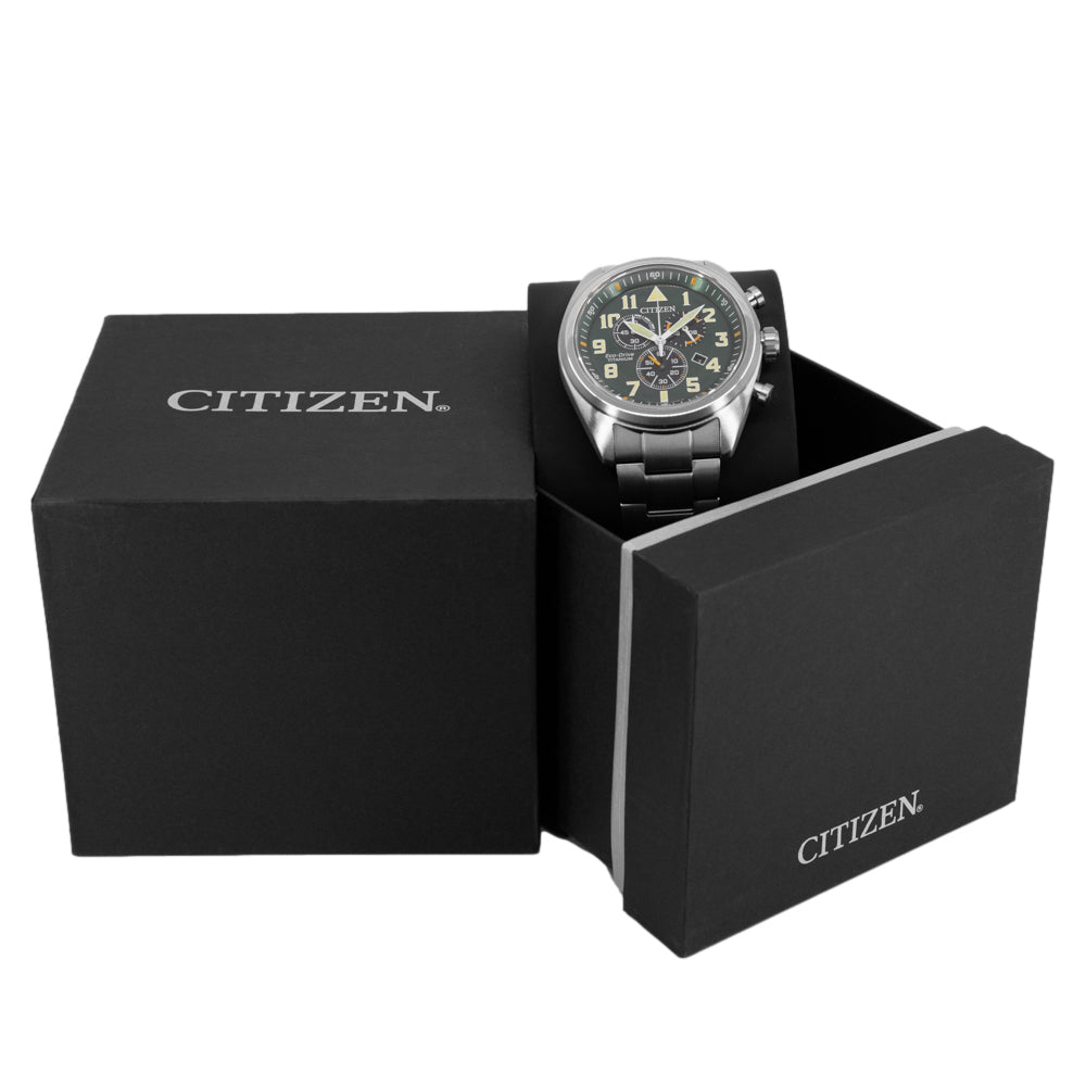 AT2480-81X- Citizen AT2480-81X Super Titanium 2440 Chrono Eco-Drive