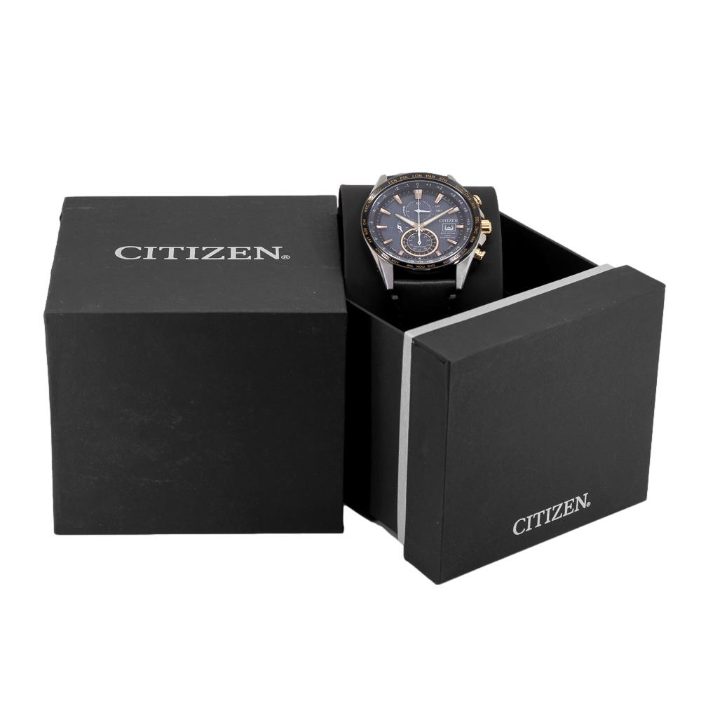 AT8158-14H-Citizen Men's AT8158-14H Radio-Controlled Grey Dial Watch