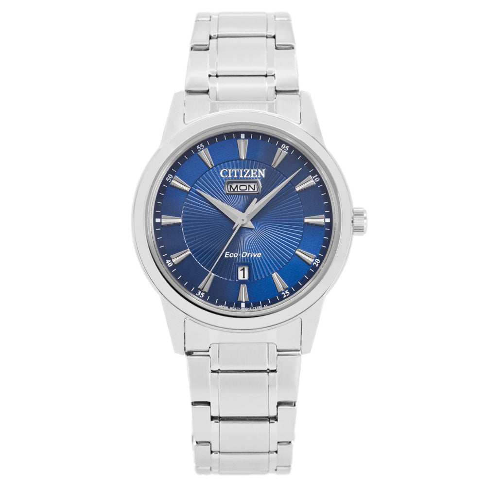 AW0100-86L-Citizen Men's AW0100-86L Eco-Drive Classic Blue Dial Watch