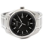 AW1240-57E-Citizen Mens AW1240-57E Super Titanium 1240 Black Dial
