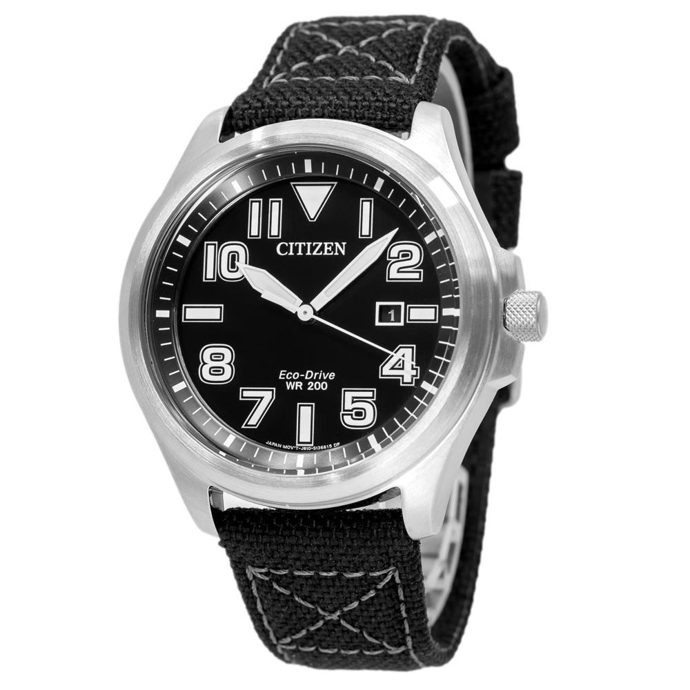 AW1410-24E-Citizen Men's AW1410-24E  Eco-Drive Black Dial Watch