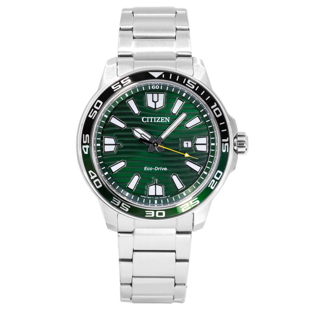 AW1526-89X-Citizen Men's AW1526-89X Marine Sport Green Dial Watch