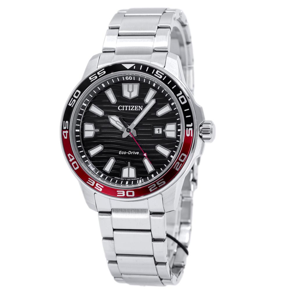 AW1527-86E-Citizen Men's AW1527-86E  Marine Sport Black Dial 