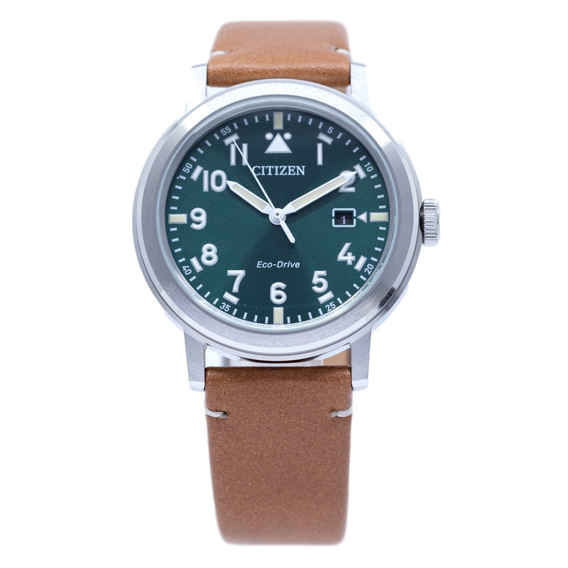 AW1620-13X-Citizen Men's AW1620-13X Military Green Dial Watch