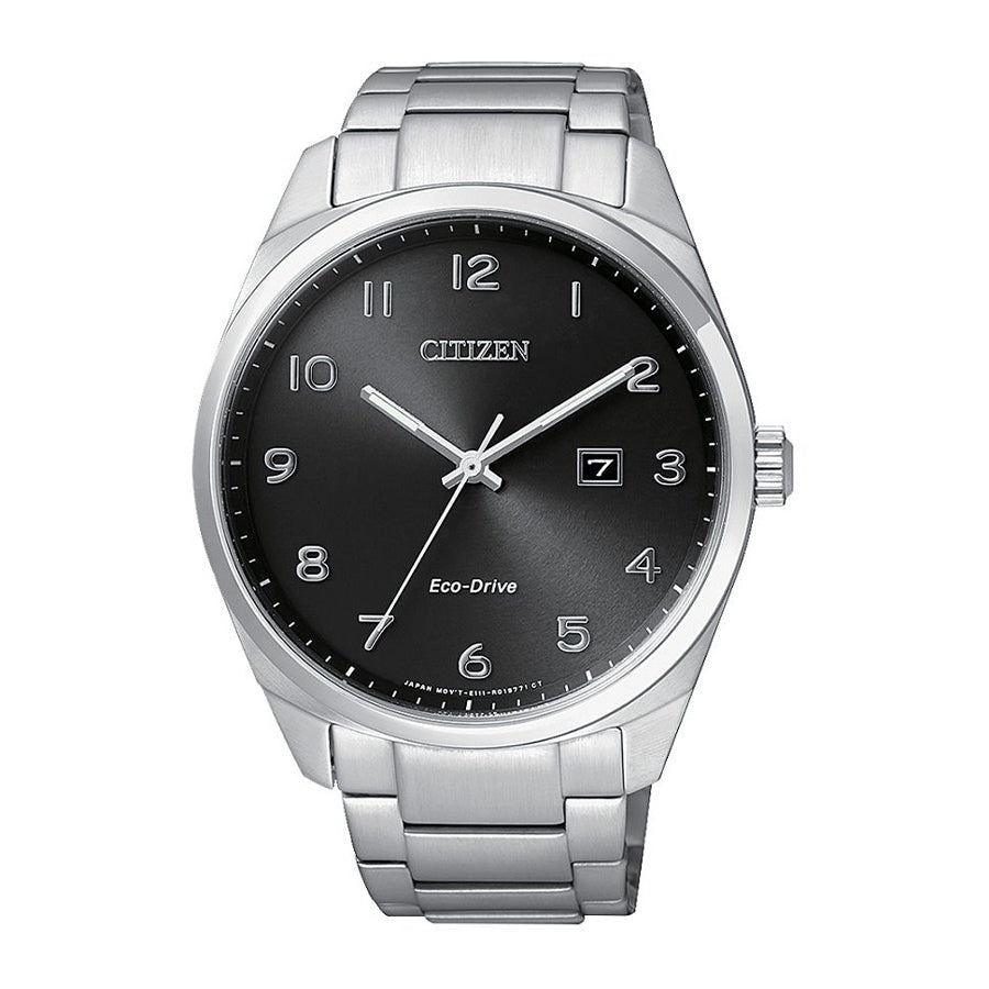 BM7320-87E-Citizen Men's BM7320-87E Eco-Drive Black Dial Watch