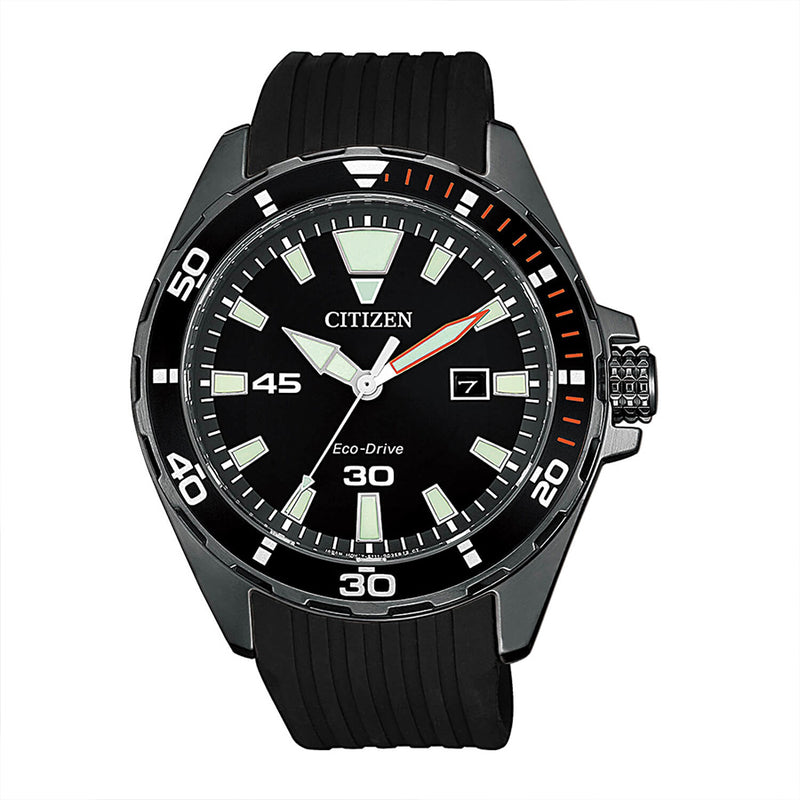 BM7455-11E-Citizen Men's BM7455-11E Black Dial Watch
