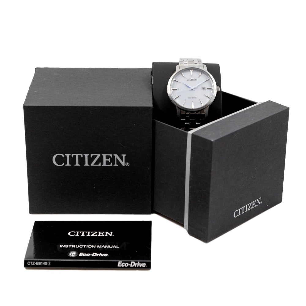BM7460-88H-Citizen Men's BM7460-88H Eco-Drive White Dial Watch