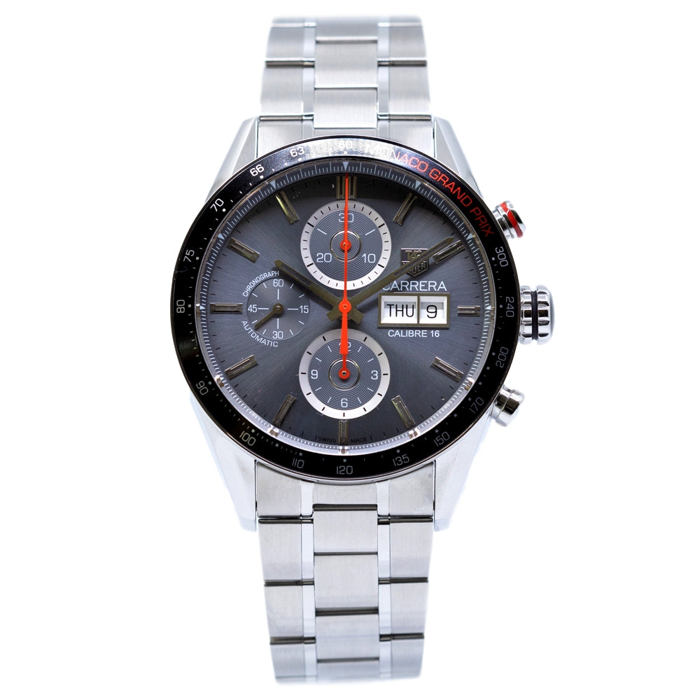 CV2A1M.BA0796-Tag Heuer Men's CV2A1M.BA0796 Carrera Chronograph Watch