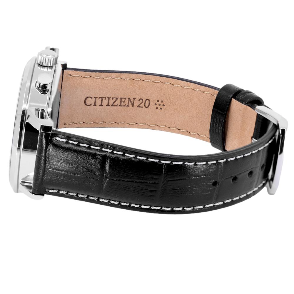 CA7061-18E-Citizen Men's CA7061-18E Classic Black Dial Eco-Drive Watch