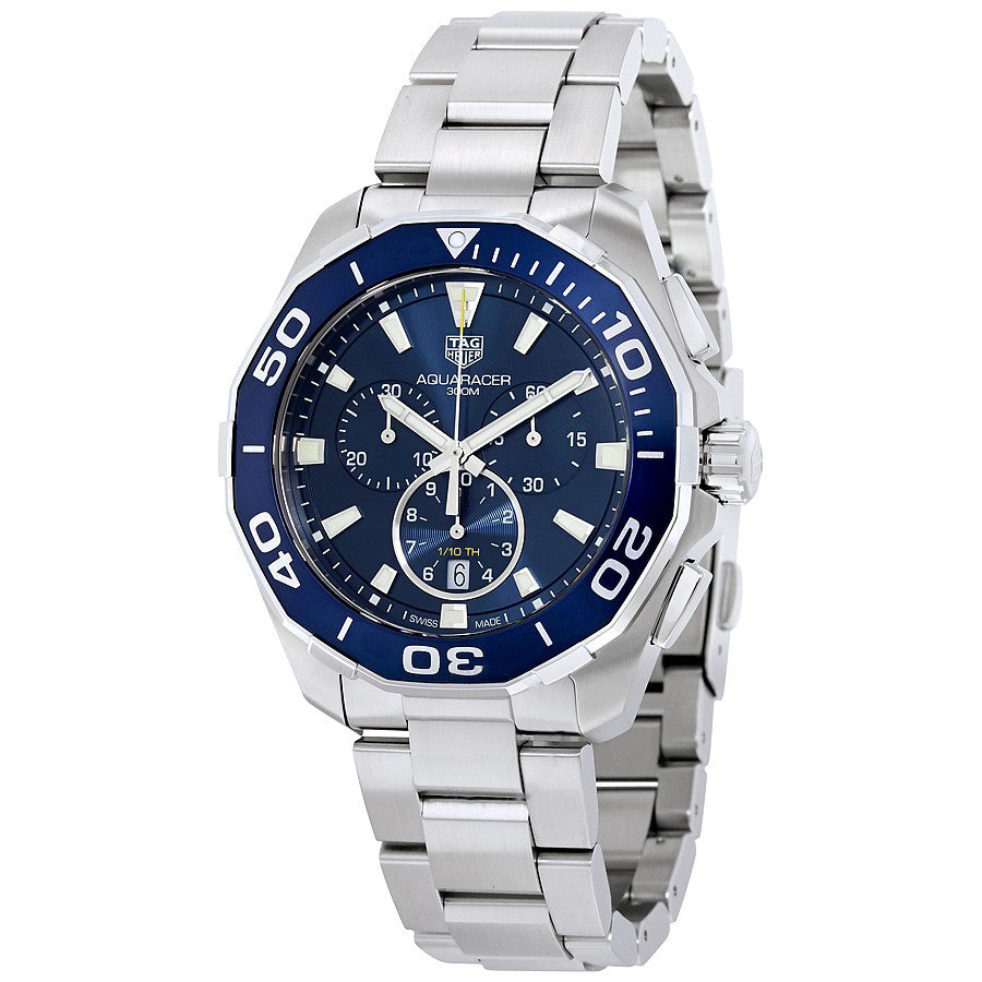 CAY111B.BA0927-Tag Heurer Men's CAY111B.BA0927 Aquaracer Chronograph Watch