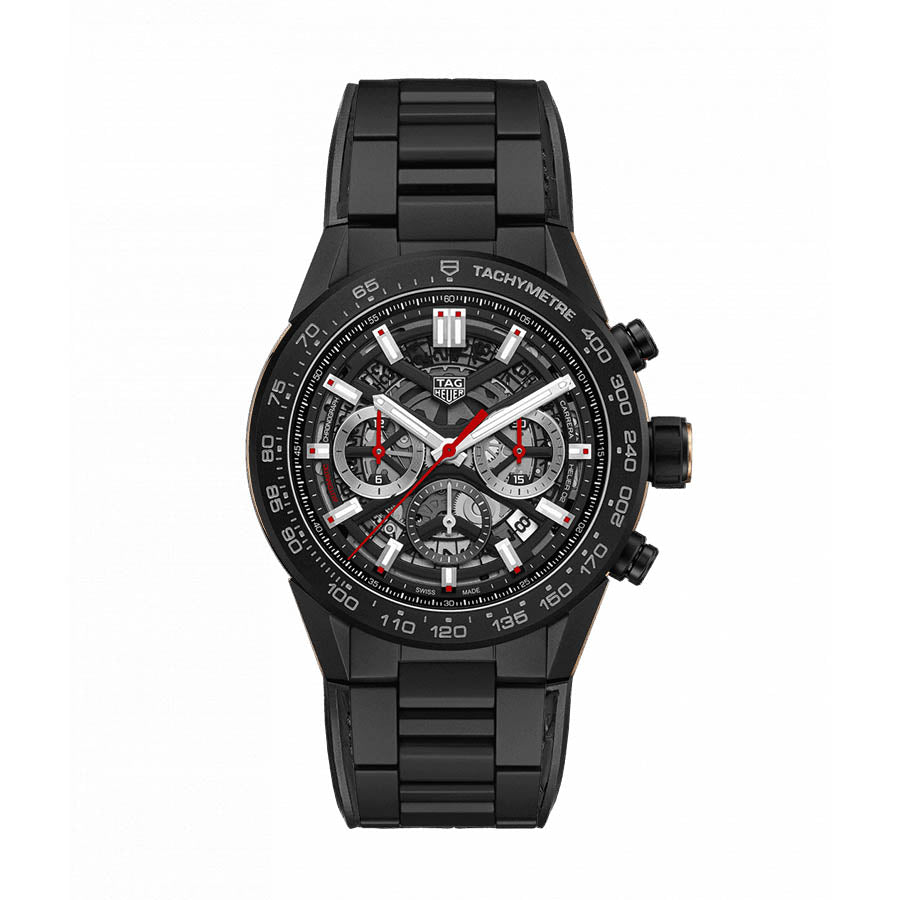 CBG2A90.BH0653-Tag Heuer Men's CBG2A90.BH0653 45mm Calibre Heuer 02 Watch