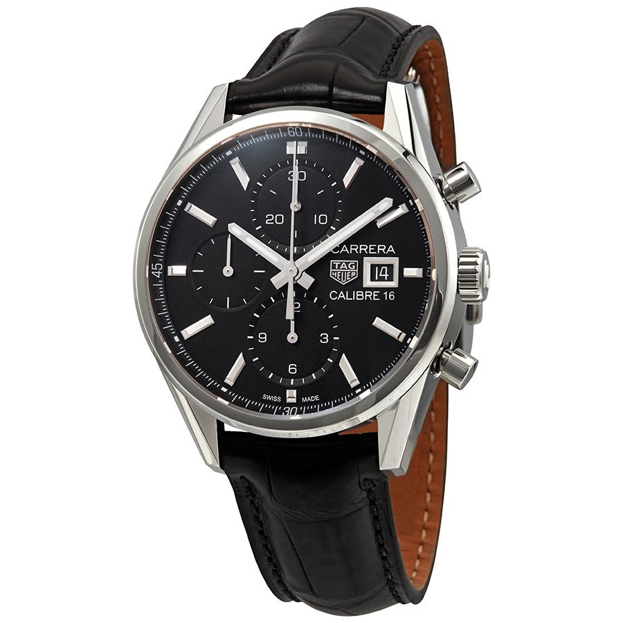 CBK2110.FC6266-Tag Heuer Men's CBK2110.FC6266 Carrera Auto  Chrono Watch