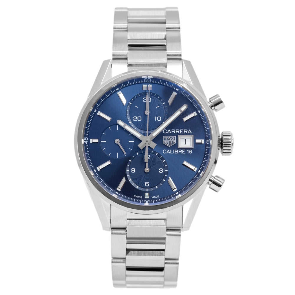 CBK2112.BA0715-Tag Heuer Men's CBK2112.BA0715 Carrera Blue Dial Auto Watch