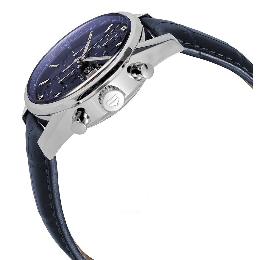 CBK2112.FC6292-Tag Heuer Men's CBK2112.FC6292 Carrera Chrono Blue Watch