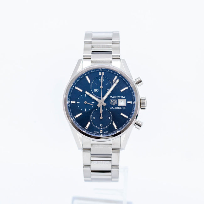 CBK2112.BA0715-Tag Heuer Men's CBK2112.BA0715 Carrera Blue Dial Auto Watch