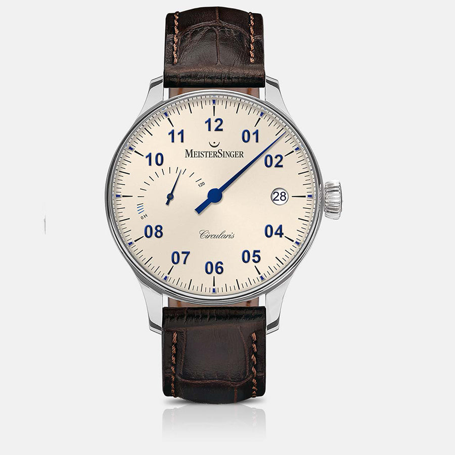 CCP303-MeisterSinger Men's CCP303 Circularis Gangreverse White 