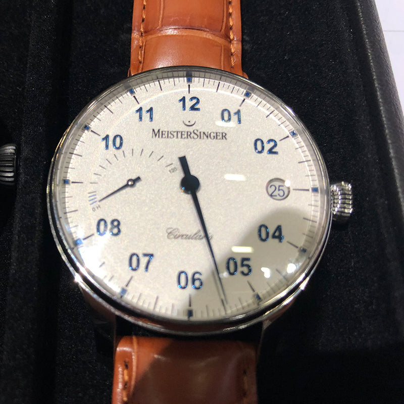 CCP303-MeisterSinger Men's CCP303 Circularis Gangreverse White 