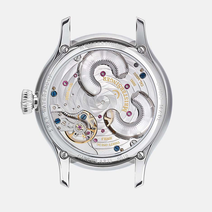 CCP303-MeisterSinger Men's CCP303 Circularis Gangreverse White 